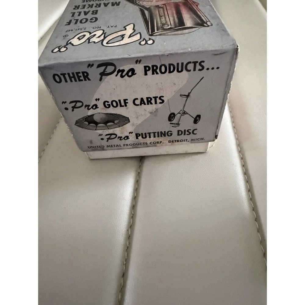 Pro Golf Ball Marker No. 4800 in Original Box